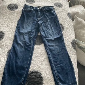 Judy Blue jeans, size 9/29, unfinished hem